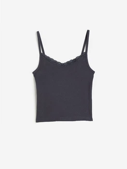 Майка для сну H&M 158 164см графіт 24091108602