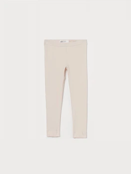 Леггинсы H&M 110см светло бежевый 2409944073