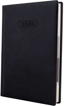 Ежедневник датированный Optima 2026 А5 Fantasy Синий (O25225-02)