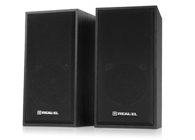 Колонки 2.0 REAL-EL S-202 black