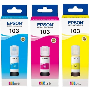 Набір чорнил Epson 103 3 шт х 65 мл (SET103C/M/Y)