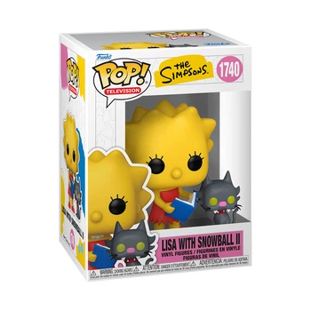 Набір фігурок Funko POP! Сімпсони Ліса та Маленький помічник Санти 9 см