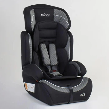 Автокрісло Joy Джой з бустером від 9 до 36 кг від 1 до 12 років, black-grey 57893