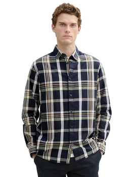 Сорочка д/р Tom Tailor М0136783 (1045079) колір різнокольоровий (М0136783 - 215970)
