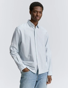 Сорочка д/р Tom Tailor М0136833 (1046174) колір блакитний (М0136833 - 216309)