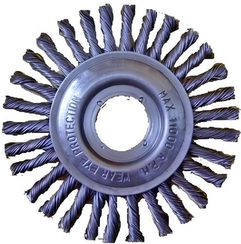 Плоска кругла щітка Bass Polska Knot Wire 4" 2806 (5902067610749)