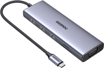 USB-хаб Ugreen CM498 9-in-1 USB 3.1 Type-C (6941876216000)
