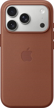 Etui plecki Apple TechWoven Case with MagSafe do Apple iPhone 17 Pro Sienna (MGF64)