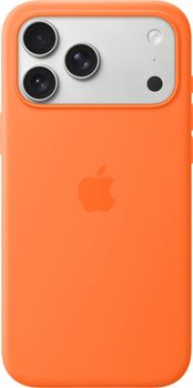 Etui plecki Apple Silicone Case with MagSafe do Apple iPhone 17 Pro Max Orange (MGFL4)