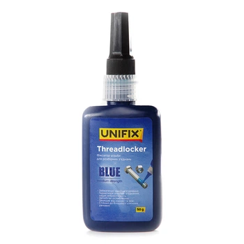 Фиксатор резьбы для разборных соединений синий 50г UNIFIX (940024)