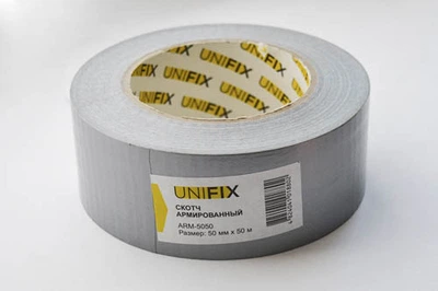 Скотч армированный 50мм*50м UNIFIX