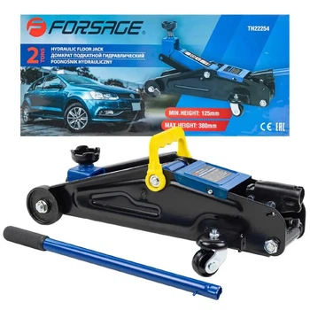 Домкрат подкатной 2т (125-380мм) Forsage F-TH22254