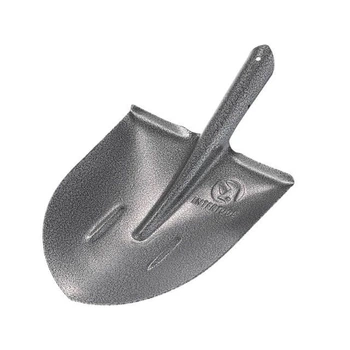 Лопата штикова "Американка", 0,8 кг, з ребрами жорсткості INTERTOOL FT-2000