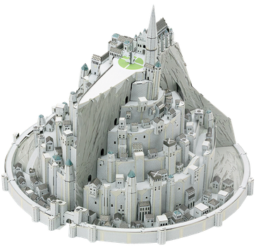 Металлический 3D конструктор Metal Earth Premium "Властелин колец Минас Тирит" (ICX239)