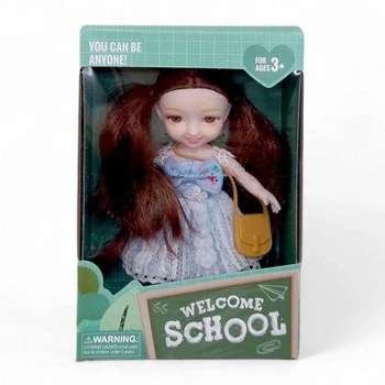 Кукла шарнирная "Welcome School", 15 см MIC (243368)