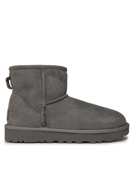 Жіночі УГГ Класік Міні Сірі Замшеві UGG Australia Classic Mini Grey Suede (37, сірий)