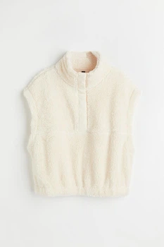 Жіночий жилет H&M 203023-4 L(175/104) молочний (2030230005)