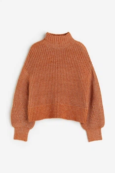 Жіночий светр H&M 207123-2 S(165/88) коричневий (2071230003)