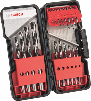 Zestaw wierteł do metalu Bosch HSS PointTeQ 18 sztuk (2608577350)