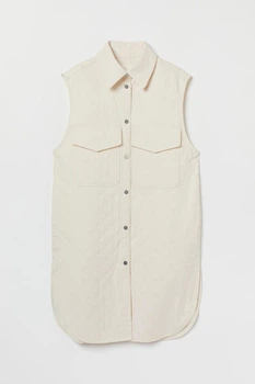 Жіночий жилет H&M 202873-4 XL(175/116) молочний (2028730006)