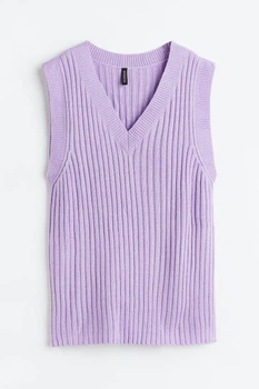 Жіночий жилет H&M 211206-4 M(170/96) фіолетовий (2112060004)