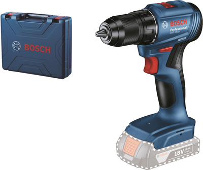 Акумуляторний безщітковий дриль-шурупокрут Bosch GSR 185-LI + Кейс (06019K3003)