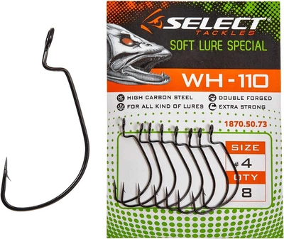 Крючок Select WH-110 #6, 8 шт/уп