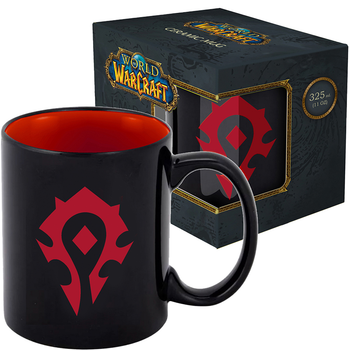 Kubek Blizzard WORLD OF WARCRAFT Horde 325 ml Czarny (FWWMUG24BKHOR0002)