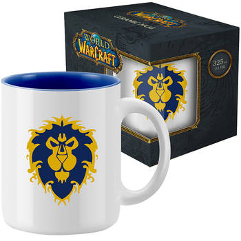 Kubek Blizzard WORLD OF WARCRAFT Alliance 325 ml Biały (FWWMUG24BKAll0003)