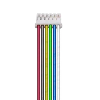 ПВХ кабель 26AWG с разъемом JST PH 2.0мм Female 6P, 200мм