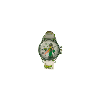 Годинник наручний дитячий з каучуковим ремінцем Ben-10 1922-626 White