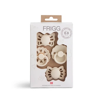 Набір з 4х пустушок від FRIGG - Cream