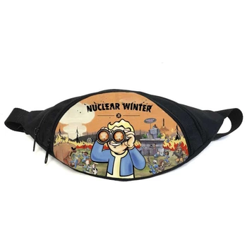 Сумка бананка Фоллаут (GB - Fallout 022) Gear Bag чорна