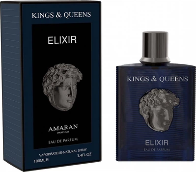 Парфумована вода для чоловіків Amaran Kings & Queens Elixir 100 мл (6294019003044)