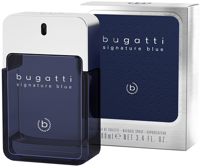 Woda toaletowa męska Bugatti Signature Blue 100 ml (4051395402173)