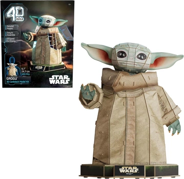 Пазл Spin Master 4D Build Star Wars Grogu Звёздные войны, 103 детали