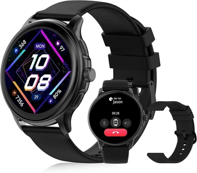 Смарт-часы Smartwatch Z121CJ IP68 с AMOLED-дисплеем 1,43", аккумулятор 250 mAh, Bluetooth 5.3 для Android/iOS