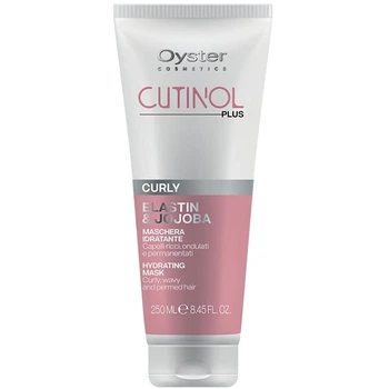 Маска з еластином і олією жожоба для кучерявого волосся Oyster Cutinol Plus Curly Mask