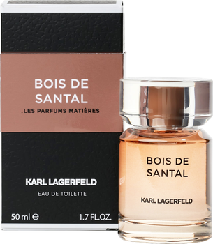Туалетна вода для чоловіків Karl Lagerfeld Bois de Santal 50 мл (3386460161619)