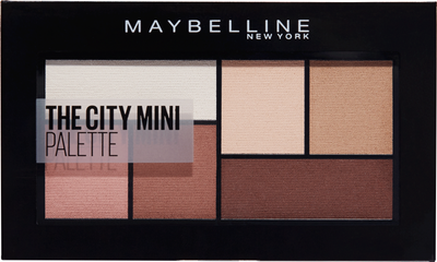 Палетка тіней для повік Maybelline New York The City Mini матова 480 Matte About Town 6 г (3600531548766)