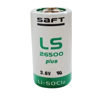 Литиевая батарейка С SAFT LS 26500 plus STD, 3,6 В, 8500 мАч