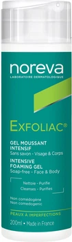 Гель для вмивання Noreva Laboratoires Exfoliac очищаючий 200 мл (3401547779324)