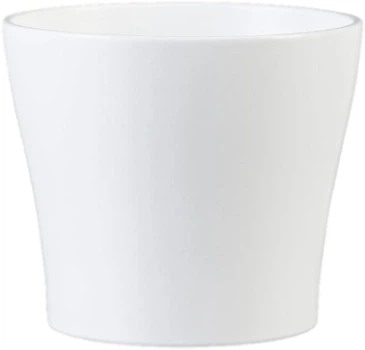 Кашпо для квітів Scheurich керамічне біле 27 x 23 см (4002477316468)