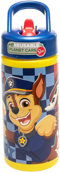 Пляшка дитяча спортивна Stor Sipper Paw Patrol Boy Rescue Pups 410 мл (Stor-81631) (8412497816316)