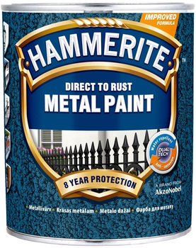 Farba Hammerite Metal Paint Hammered młotkowa brązowa alkidowa do metalu 0.75 l (5093328)