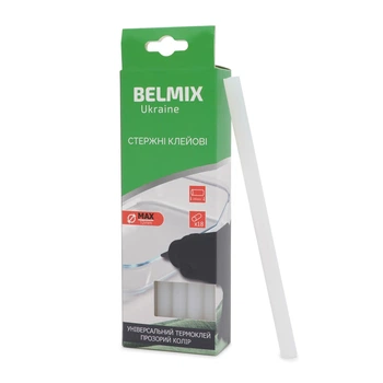 Клеевые стержни BELMIX 11,2x200, 18 шт, Универсальные