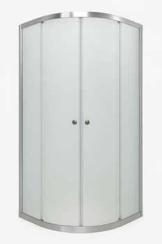 Душевая кабина без поддона Shower SHOWART TITAN 80х80х180 см матовое стекло раздвижные двери (C15365)