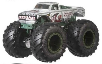 Машинка Хот Вілс Монстр Трак В8 Бомбер із набору 1:64 Monster Trucks V8 Bomber Hot Wheels GGC61-8