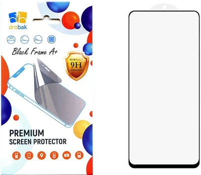 Защитное стекло Drobak для Motorola Edge 60 Pro Black Frame A+ (595991)