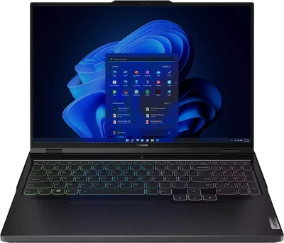 Ноутбук Lenovo Legion Pro 5 / 16.0" 2K IPS 165Hz / AMD Ryzen 7 7745HX / RAM16GB / SSD 512GB NVMe / NVIDIA GeForce RTX 4060-8GB Б/В